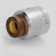 Authentic Vandy Vape Pulse 24 BF RDA Rebuildable Dripping Atomizer w/ BF Pin - Silver, Stainless Steel, 24.4mm Diameter