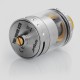 Authentic Wotofo Viper RTA Rebuildable Tank Atomizer - Silver, Stainless Steel, 3ml, 24mm Diameter