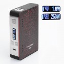 Authentic Athena Pride 250W TC VW Variable Wattage Box Mod - Cracked Red, 1~250W, 3 x 18650, Evolv DNA250 Chip