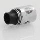Authentic Blitz Enterprise Hannya RDA Rebuildable Dripping Atomizer - Silver, Stainless Steel, 22mm Diameter