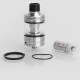 Authentic Eleaf MELO 4 Sub Ohm Tank Atomizer - Silver, Stainless Steel, 4.5ml, 25mm Diameter