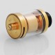Authentic ADVKEN CP RTA Rebuildable Tank Atomizer - Gold, Stainless Steel, 3.5ml, 24mm Diameter