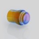 810 Translucent Drip Tip for TFV8 Sub Ohm Tank - Yellow, Epoxy Resin, 20mm
