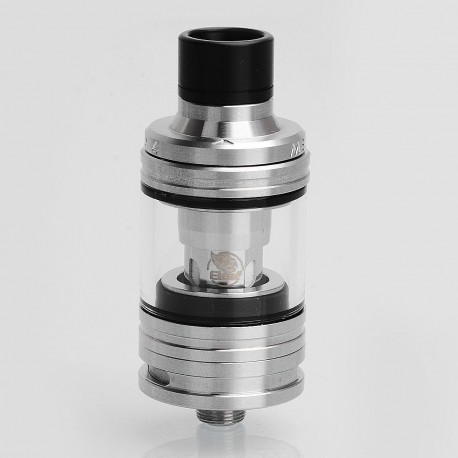 Authentic Eleaf MELO 4 Sub Ohm Tank Atomizer - Silver, Stainless Steel, 2ml, 22mm Diameter