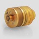 Authentic Oumier WASP Nano RDTA Rebuildable Dripping Tank Atomizer - Gold, Stainless Steel, 2ml, 22mm Diameter