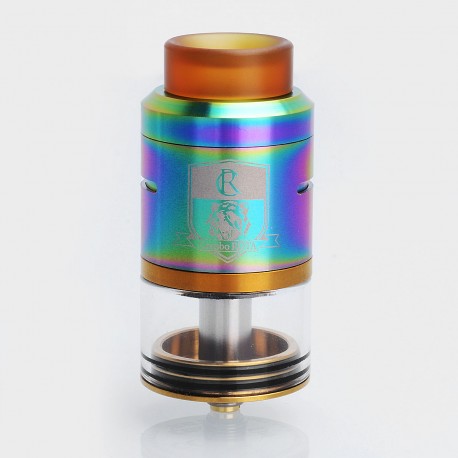 Authentic IJOY Combo RDTA II Rebuildable Dripping Tank Atomizer - Rainbow, Stainless Steel, 6.5ml, 25mm Diameter