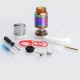 Authentic IJOY Combo RDTA II Rebuildable Dripping Tank Atomizer - Rainbow, Stainless Steel, 6.5ml, 25mm Diameter