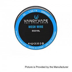 Authentic Vandy Vape SS316L Mesh Heating Wire