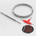 Authentic Demon Killer Flame Wire SS316L F Heating Wire for DIY - (26GA x 2) + 38GA, 3m (10 Feet)