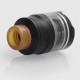 Authentic Wismec GNOME Sub Ohm Tank Atomizer - Black, Stainless Steel, 2ml, 25mm Diameter