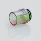810 Translucent Drip Tip for TFV8 Sub Ohm Tank - Green, Epoxy Resin, 20mm