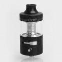 Authentic Steam Crave Aromamizer Supreme V2 RDTA Rebuildable Dripping Tank Atomizer - Black, 5ml, 25mm Diameter