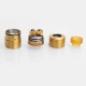 Authentic Digiflavor Aura RDA Rebuildable Dripping Atomizer w/ BF Pin - Gold, Stainless Steel, 24mm Diameter