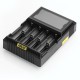 Authentic GOLISI L4 2A Quick Charge Intelligent Battery Charger - Black, 4 x Battery Slots, US Plug