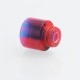 510 Translucent Drip Tip for TFV8 Baby Sub Ohm Tank - Red, Epoxy Resin, 15.4mm