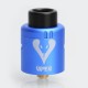 Authentic Vapjoy Viper BF RDA Rebuildable Dripping Atomizer w/ Squonk Pin - Blue, Aluminum + SS, 24mm Diameter