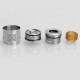 Authentic Vandy Vape MESH RDA Rebuildable Dripping Atomizer w/ BF Pin - Silver, Stainless Steel, 24mm Diameter