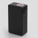 Authentic YiLoong Gorilla Box 3D Printed Squonk Mechanical Box Mod - Black, 1 x 18650, 13ml Dropper Bottle