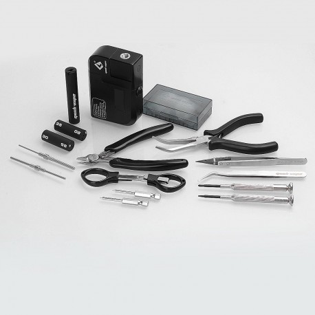 Authentic GeekVape 521 Master Kit V3 w/ 521 Tab Pro - Black, Stainless Steel + Aluminum + Zinc Alloy