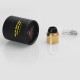 Authentic Augvape Top Cap Kit for Merlin Mini RTA - Gold, Stainless Steel
