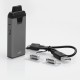 Authentic Eleaf iCare 2 15W 650mAh Starter Kit - Grey, 2ml, 1.3 Ohm, USB Charging