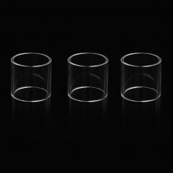 Authentic SMOKTech SMOK Replacement Glass Tank for TFV8 X-Baby Sub Ohm Tank - Transparent (3 PCS)