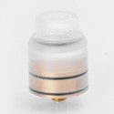Authentic CoilART DPRO RDA Rebuildable Dripping Atomizer w/ BF Pin - White, PCTG + Stainless Steel, 24mm Diameter