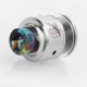 Authentic Aleader Little Bee RDTA Rebuildable Dripping Tank Atomizer - Silver, Stainless Steel, 2.5ml, 24mm Diameter