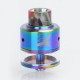 Authentic Aleader Little Bee RDTA Rebuildable Dripping Tank Atomizer - Rainbow, Stainless Steel, 2.5ml, 24mm Diameter
