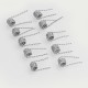 Authentic Claptonwire Twisted Coils Kanthal A1 Heating Wire - 24GA x 2, 0.6 Ohm (10 PCS)
