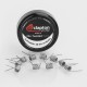 Authentic Claptonwire Mix Twisted Coils Kanthal A1 Heating Wire - 0.2 x 0.8GA + 26GA, 0.45 Ohm (10 PCS)