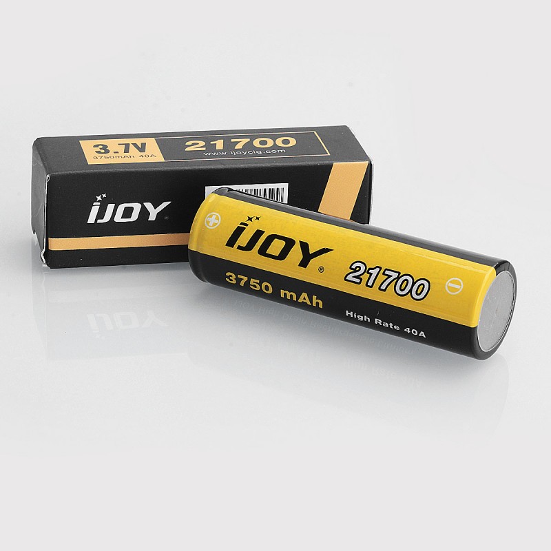 Authentic IJOY 21700 3750mAh 3.7V 40A Li-Ni Rechargeable Battery