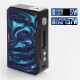 Authentic Voopoo Drag 157W TC VW Variable Wattage Box Mod - Turquoise, Zinc Alloy + Resin, 5~157W, 2 x 18650