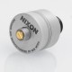 Authentic GAS Mods Nixon V1.0 RDTA Rebuildable Dripping Tank Atomizer - Silver, Stainless Steel, 2ml, 22mm Diameter