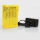 Authentic Nitecore Q4 2A Quick Charger for 18650 / 20700 / 26650 Rechargeable Battery - Yellow, 4 x Battery Slots, US Plug