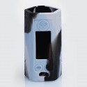 Authentic Iwodevape Protective Sleeve Case for Wismec Reuleaux RX GEN3 300W Mod - Black + Grey, Silicone