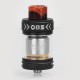 Authentic OBS Crius II RTA Rebuildable Tank Atomizer - Black, Stainless Steel, 3.5ml, 25mm Diameter