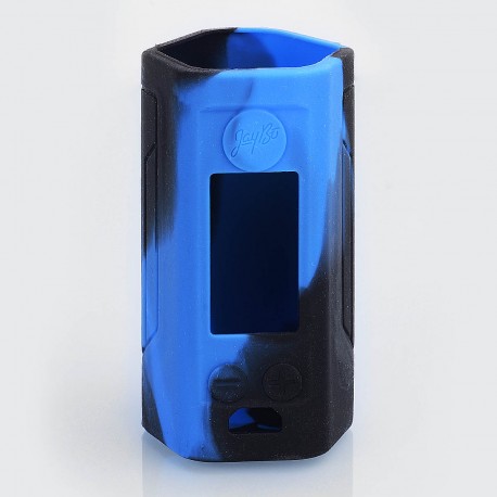 Authentic Iwodevape Protective Sleeve Case for Wismec Reuleaux RX GEN3 300W Mod - Black + Blue, Silicone