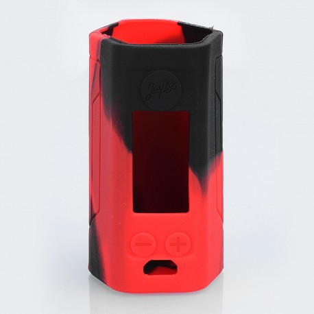 Authentic Iwodevape Protective Sleeve Case for Wismec Reuleaux RX GEN3 300W Mod - Black + Red, Silicone