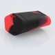 Authentic Iwodevape Protective Sleeve Case for Wismec Reuleaux RX GEN3 300W Mod - Black + Red, Silicone