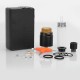 Authentic GeekVape Athena Squonk Mechanical Box Mod + BF RDA Squonker Kit - Black, 6.5ml, 1 x 18650