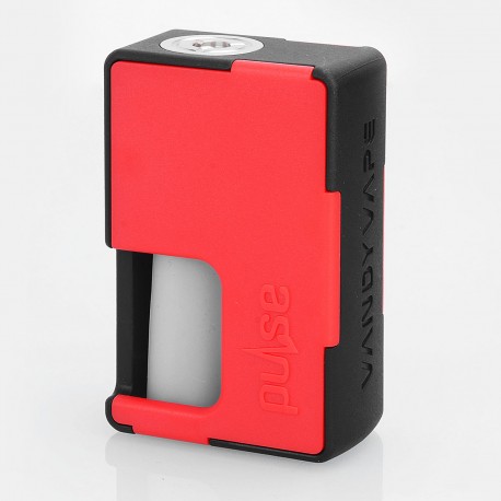 Authentic VandyVape Pulse BF Squonk Mechanical Box Mod - Black + Red, Nylon + ABS, 8ml, 1 x 18650 / 20700