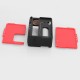 Authentic Vandy Vape Pulse BF Squonk Mechanical Box Mod - Black + Red, Nylon + ABS, 8ml, 1 x 18650 / 20700
