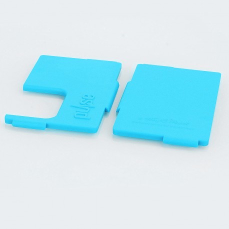 Authentic Vandy Replacement Front + Back Panel for Pulse BF Squonk Box Mod - Cyan, ABS (2 PCS)