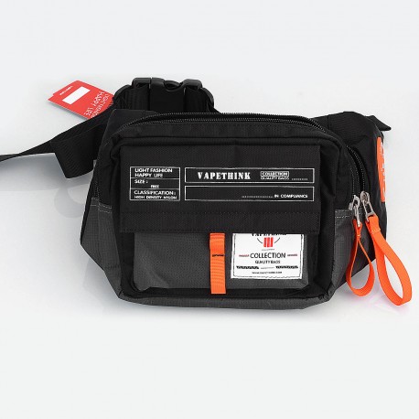 Authentic Vapethink Explorer 2 Carrying Storage Bag for E- - Black, Polyester, 210 x 155 x 90mm