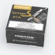 Authentic Tigertek Springer S RTA Rebuildable Tank Atomizer - Black, Stainelss Steel, 3.5ml, 24mm Diameter