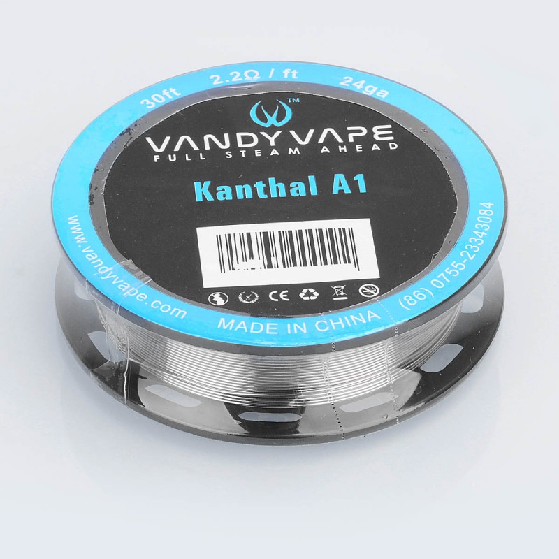 Mijnwerker wat betreft Door Authentic Vandy Vape KA1 24GA 2.2ohm Heating Resistance Wire