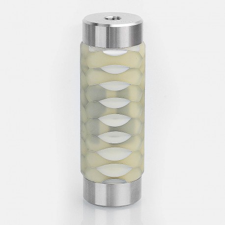 Authentic Wismec Reuleaux RX Machina Mechanical Mod - White Honeycomb, Stainless Steel + Resin, 1 x 18650 / 20700