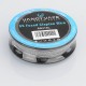 Authentic VandyVape SS316L SS Fused Clapton Wire Heating Resistance Wire - 24GA x 2 + 32GA, 0.61 Ohm / Ft, 3m (10 Feet)