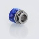 Authentic Vapjoy Replacement 810 Drip Tip for TFV8 / TFV12 / Goon / Kennedy - Random Color, Resin + Stainless Steel, 15mm